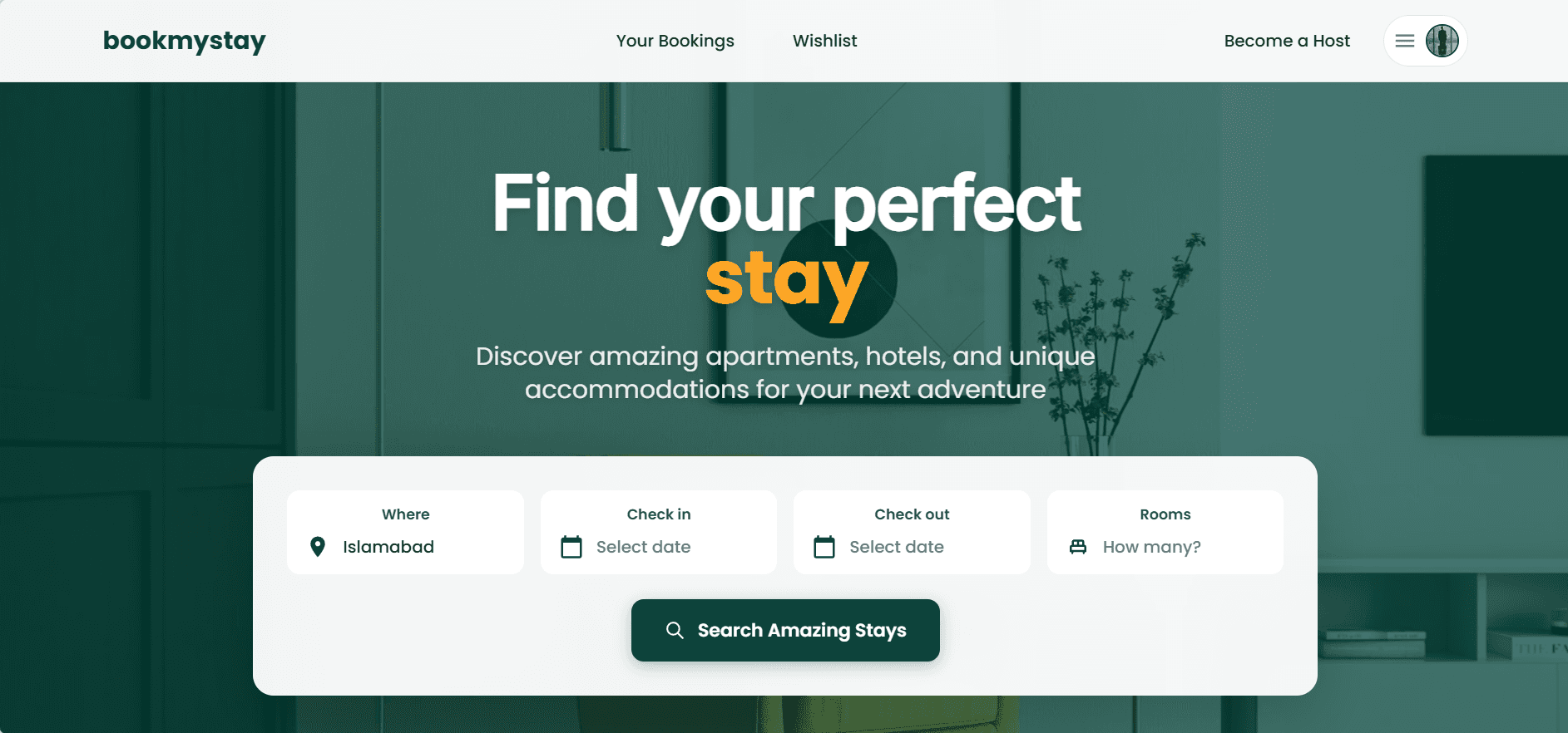 BookMyStay
