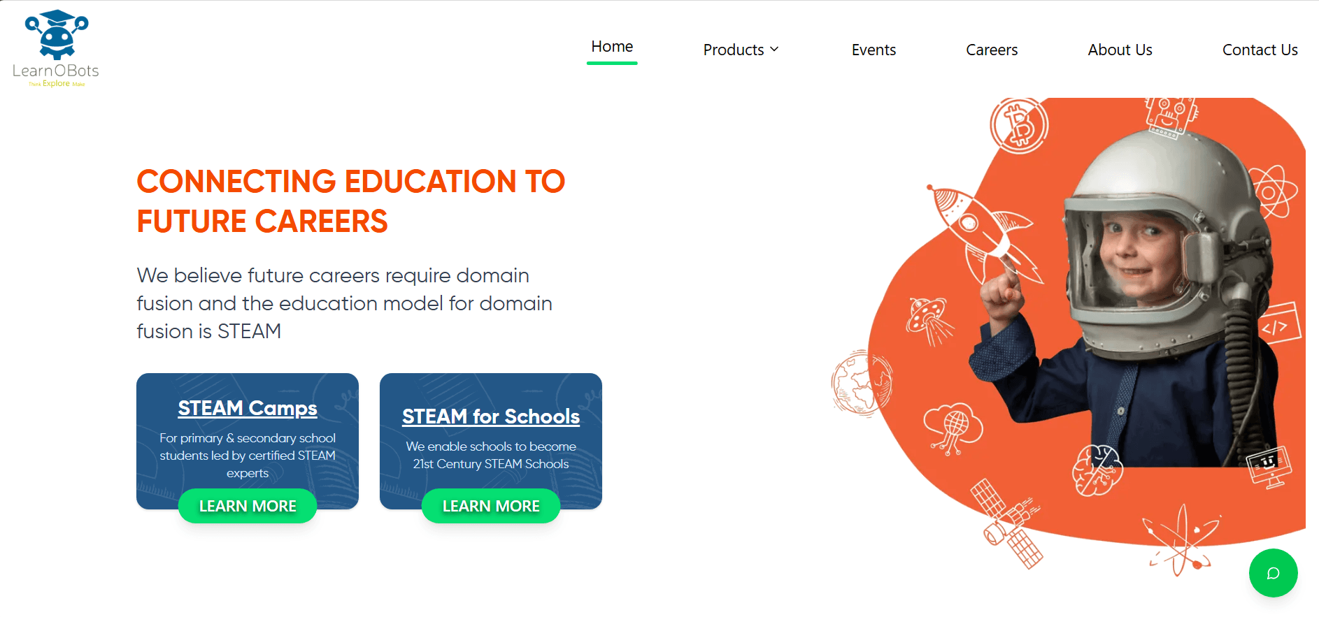 LearnOBots Business Website